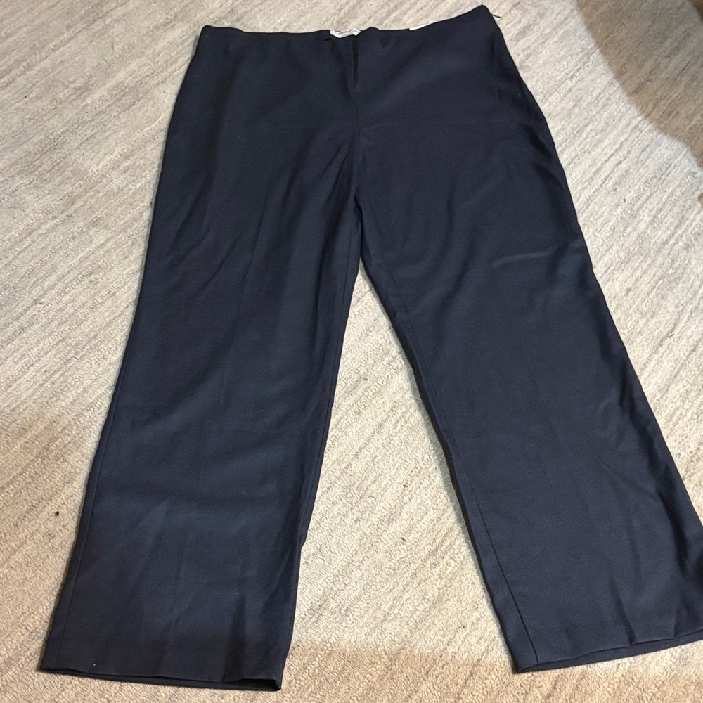 Coldwater Creek classic Fit navy blue pants